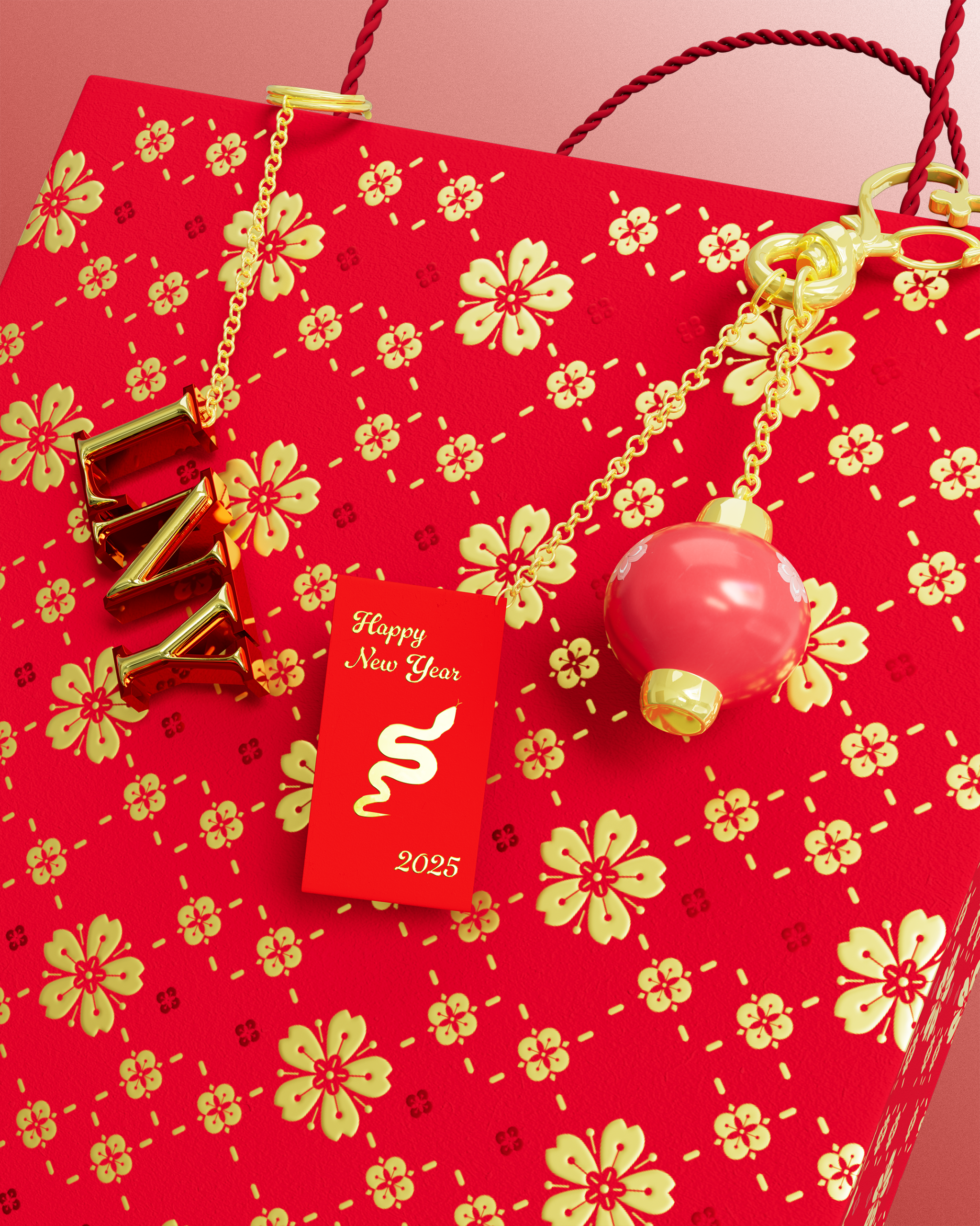 LUNAR NEW YEAR PAPER BAG