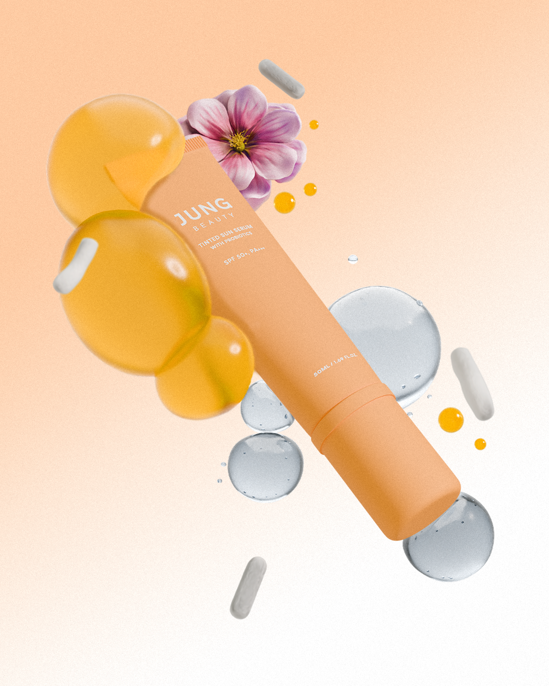 JUNG BEAUTY PROBIOTIC SUN SERUM