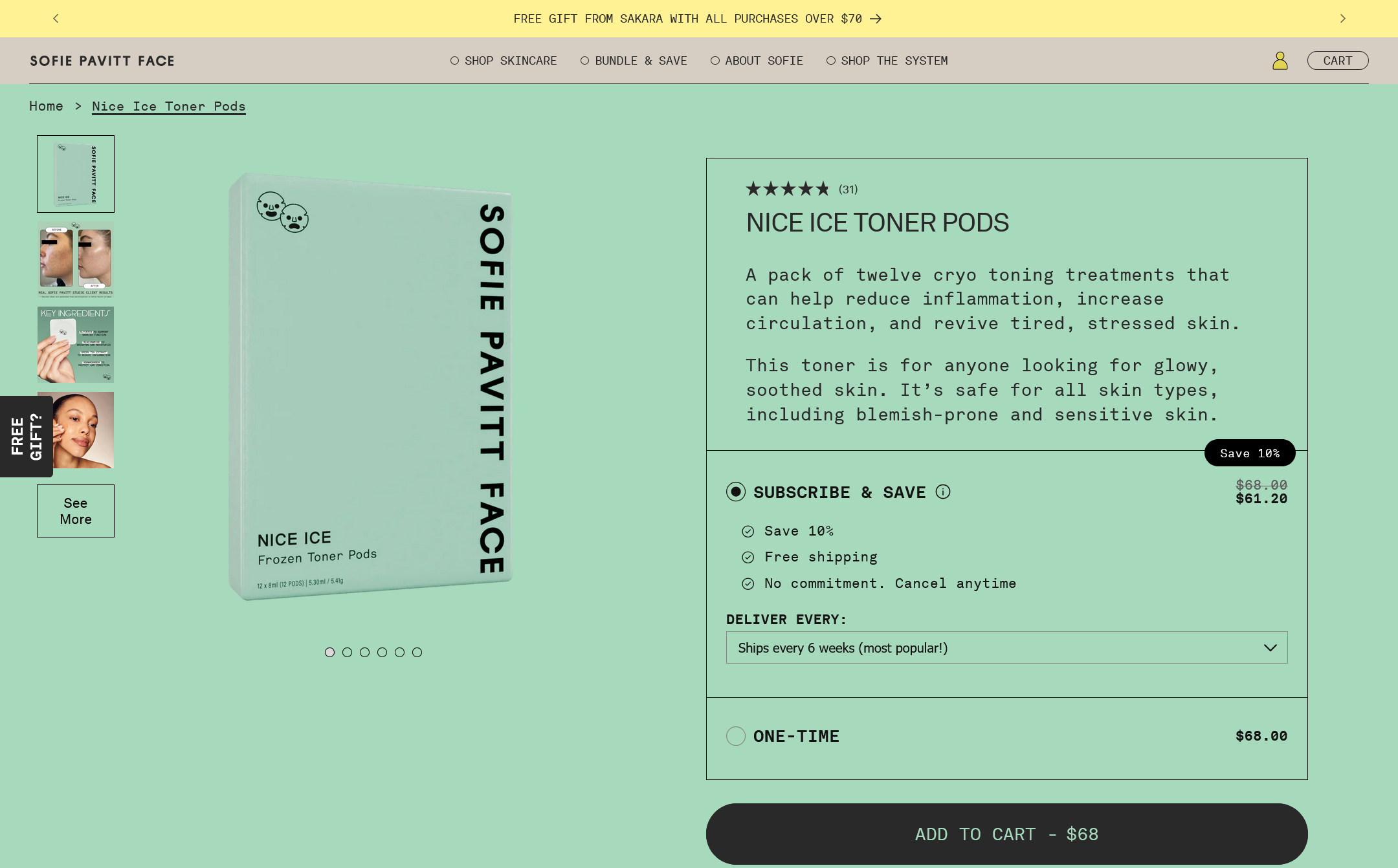 Sofie Pavitt Face x Limitless Render Product Display Page 3D Renders (4)